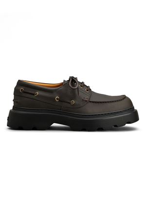 Boat Shoes in Brown Leather TOD'S | XXM24L0JP00UFSS808