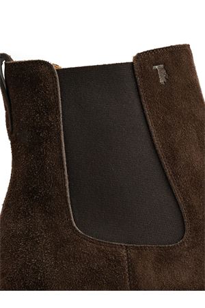 Stivali Chelsea in pelle scamosciata marrone TOD'S | XXM75L00P20RE0S800