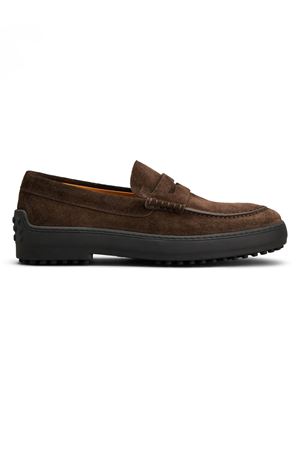 Mocassino Winter Gommino in Pelle Scamosciata TOD'S | XXM84L0JQ90RE0S800