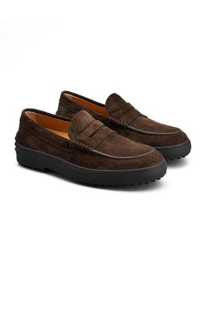 Mocassino Winter Gommino in Pelle Scamosciata TOD'S | XXM84L0JQ90RE0S800