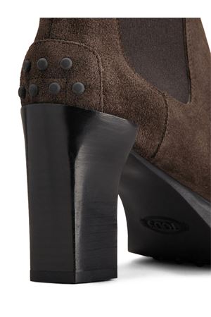 Stivali Chelsea in pelle scamosciata caffè TOD'S | XXW79L0JL30RE0S808
