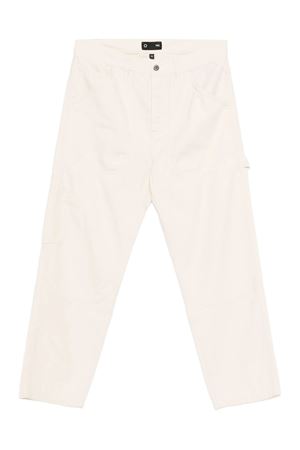 Pantaloni da carpentiere in denim di cotone beige TRC | TRC02902C3215EP002