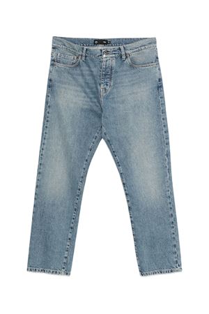 Jeans in denim di cotone blu chiaro TRC | TRC03502C7276KN009