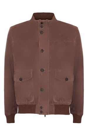Bocconi jacket in brown suede VOLFAGLI | BOCCONI5