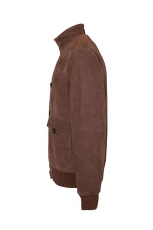 Bocconi jacket in brown suede VOLFAGLI | BOCCONI5