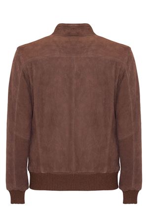 Bocconi jacket in brown suede VOLFAGLI | BOCCONI5
