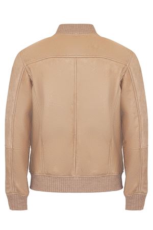 Cellini jacket in beige suede VOLFAGLI | CELLINICAMP