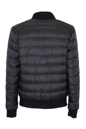 Fox reversible jacket in black leather VOLFAGLI | FOX18NERO