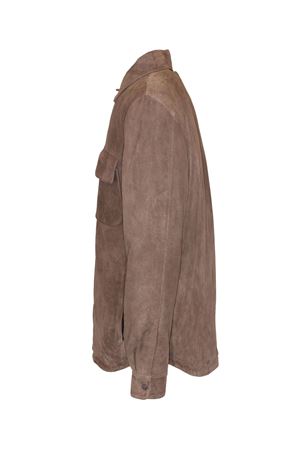 Modigliani jacket in taupe suede VOLFAGLI | MODIGLIANI4