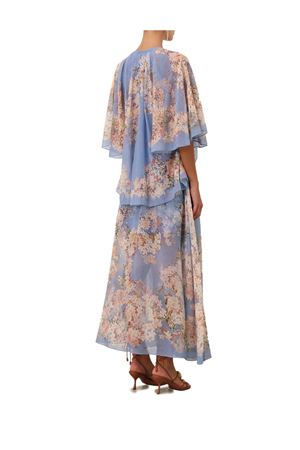 Maxi Abito A Balze Cascadian ZIMMERMANN | 3205DSS255TLBLBTFLO