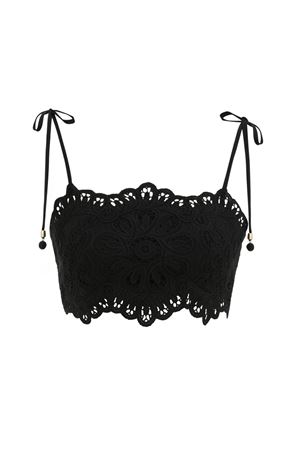 Rhiannon Embroidered Bodice in Black ZIMMERMANN | 4245TSS251BLK