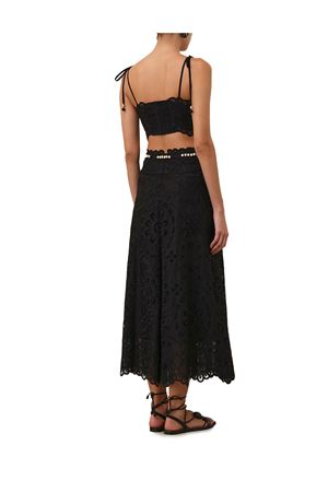 Rhiannon Embroidered Bodice in Black ZIMMERMANN | 4245TSS251BLK