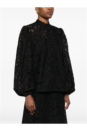 Rhiannon Embroidered Blouse ZIMMERMANN | 4253TSS251BLK