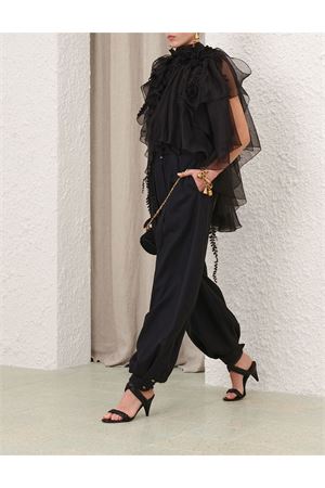 Pantaloni Harem In Lana Hypnotic In Nero ZIMMERMANN | 4747PF251BLK