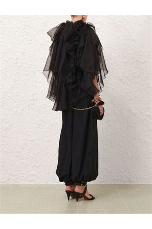 Pantaloni Harem In Lana Hypnotic In Nero ZIMMERMANN | 4747PF251BLK