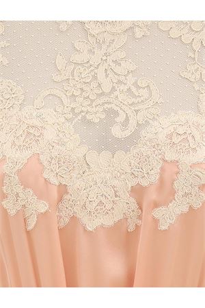 Abito con drappeggio in raso Hypnotic in salmone ZIMMERMANN | 5178DF251SALM
