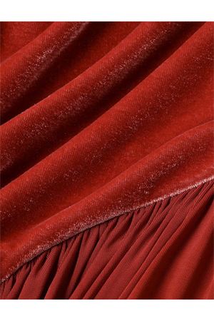 Abito con drappeggio Memento rosa scuro ZIMMERMANN | 5290DF252DKRS