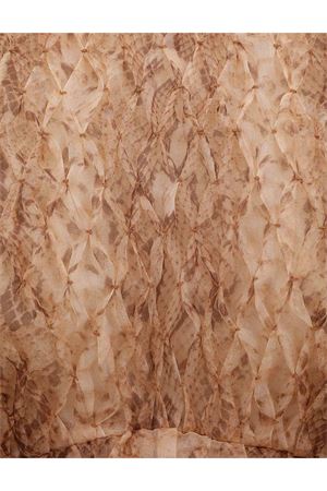Memento Smocked Flutter Dress in Cream Snake ZIMMERMANN | 5744DF252CRSN