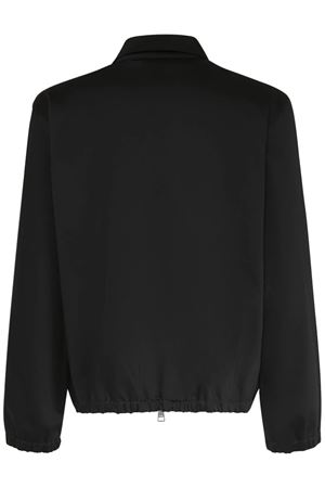 Black cotton bomber jacket AMI | HJK053CO0009001
