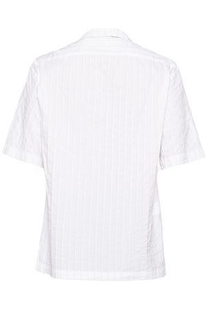 White cotton-linen blend shirt BARENA | CAU47102671510
