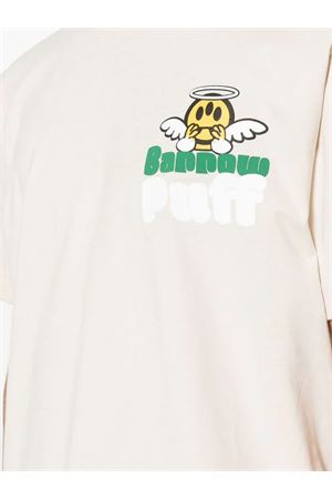 T-shirt in cotone beige BARROW | S4BWUATH041BW009