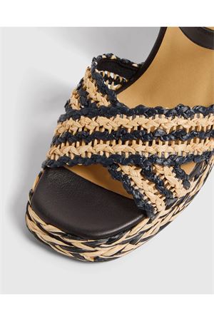 Vicen Sandals In Natural Raffia CASTANER | 0234864290