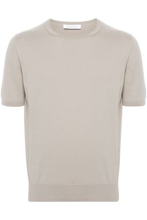 Beige cotton T-shirt CRUCIANI | UC4155810E91GC02Z0261