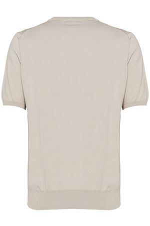 Beige cotton T-shirt CRUCIANI | UC4155810E91GC02Z0261