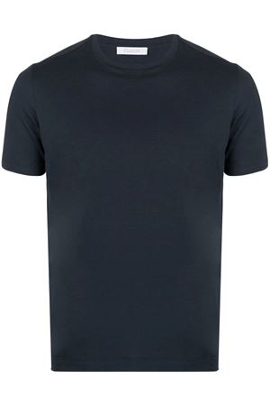 T-shirt in cotone stretch blu navy CRUCIANI | UC41T01TE01ZGC02109723