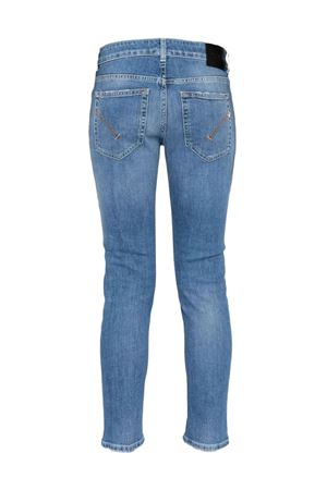 Light blue organic cotton blend jeans DONDUP | DP618DSE297DGW1800