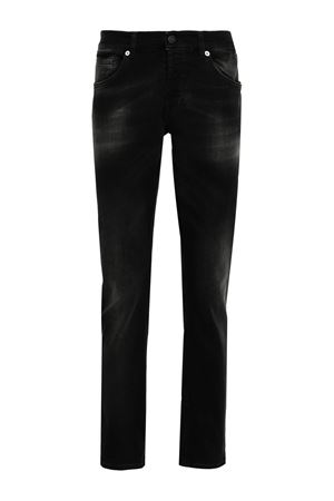 Jeans in cotone elasticizzato nero DONDUP | UP232DS0337UHB2999