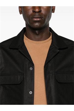 Magnum black canvas shirt DRKSHDW | DL01D5296CVBKJP09