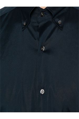 Blue cotton blend shirt FAY | NCMA148258SORMU807