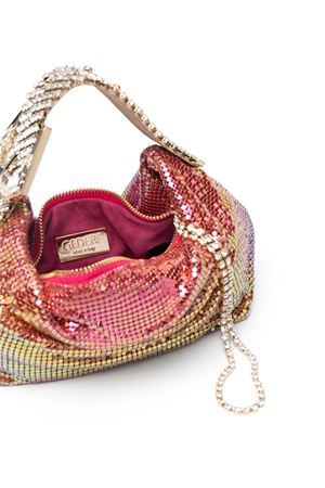 Borsa tote Jill Fucsia GEDEBE | JILLMETALMESHINDIANPINK