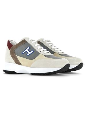Beige Leather Interactive HOGAN | HXM00N0Q101QH60SUA