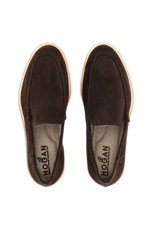 Hogan H616 Dark Brown loafer HOGAN | HXM6330EJ40HG0S807