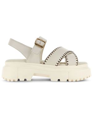 Hogan H644 Ivory sandals HOGAN | HXW6440FJ30LE9B013