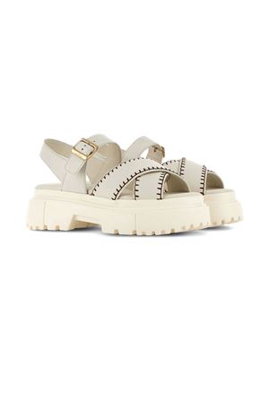 Hogan H644 Ivory sandals HOGAN | HXW6440FJ30LE9B013