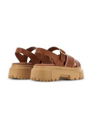 Hogan H644 Brown sandals HOGAN | HXW6440FJ30LE9S003