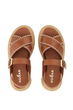 Hogan H644 Brown sandals HOGAN | HXW6440FJ30LE9S003