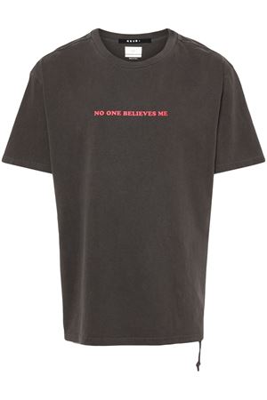 Believes Me Biggie cotton T-shirt KSUBI | MSP24TE022BLACK