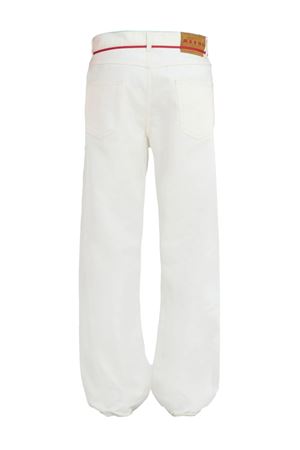 White cotton denim jeans MARNI | PUJU0019S1TCX1700W01
