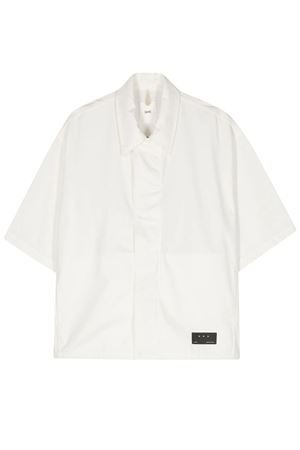 White organic cotton shirt OAMC | 24E28OAU23COT00991101