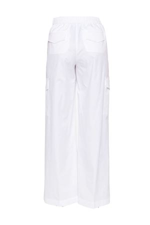 White stretch-cotton trousers PESERICO | PM470301979300