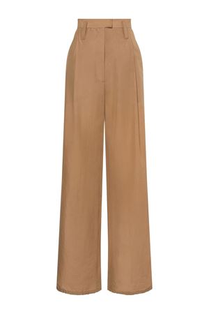 Beige cotton blend trousers PHILOSOPHY | A030921220081