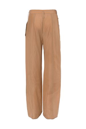 Beige cotton blend trousers PHILOSOPHY | A030921220081