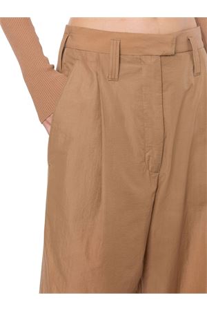 Beige cotton blend trousers PHILOSOPHY | A030921220081