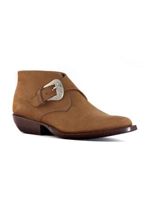 Brown suede ankle boot SONORA | 434076480962CUOIO