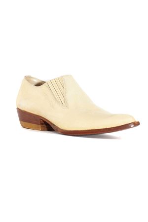 Beige suede western-style ankle boot SONORA | PF6299FB510BEIGE