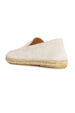 Mocassino in suede bianco sporco ABARCA | MOCASINLISONUVOLA